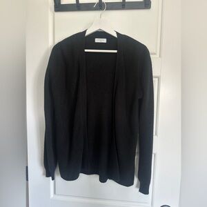 Papaya Black Cardigan Sweater